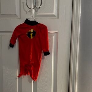 Red incredible Kids Costume